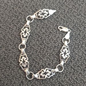 Sterling silver filigree bracelet